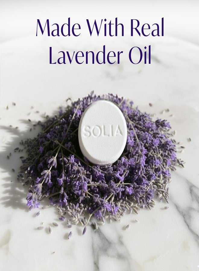 Solia Lavender Shower Steamers Aromatherapy 7-Pack - Patent-Pending Calm Shower Steamers Lavender Bombs, Relaxing Steam Tablets, Selfcare Gifts for Women, Relaxing Bath Gifts - Image 4